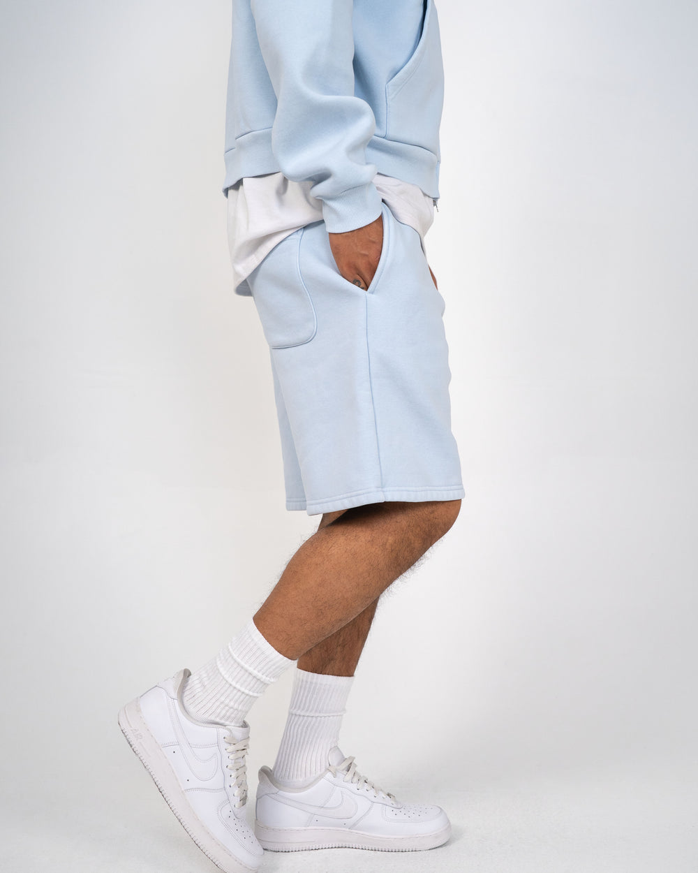 Eptm : Vintage shorts sky blue