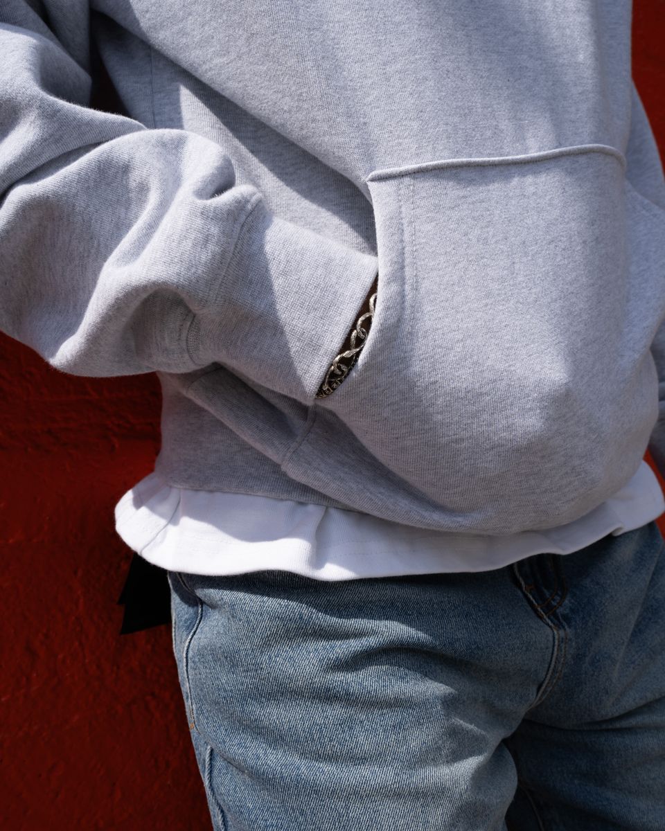 Eptm - Perfect Boxy hoodie , Grey