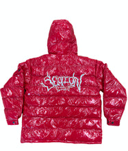 Load image into Gallery viewer, Section 8 - Red spiked puffer jacket
