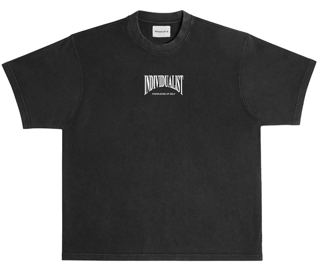 Individualist - Everlasting Vintage  black tshirt