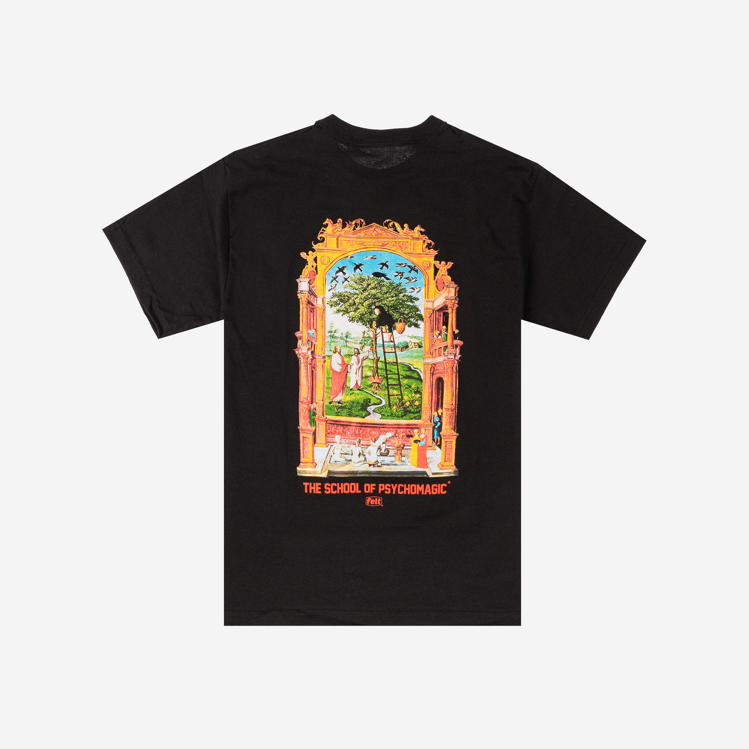 Felt ; School of Psychomagic Tee
Black