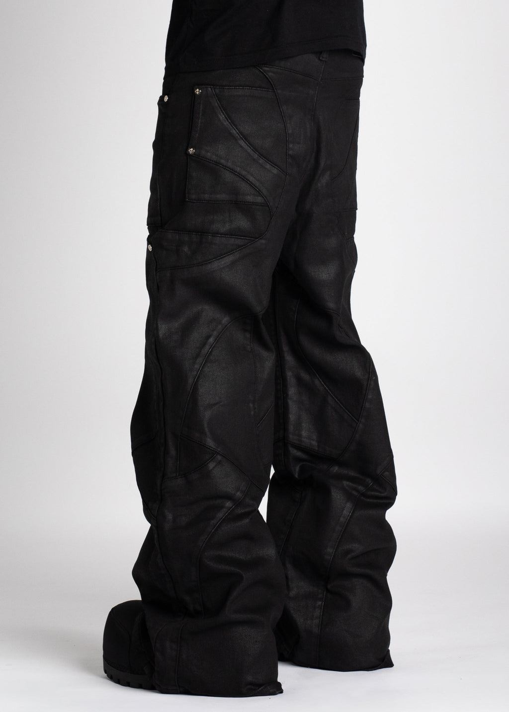 Guapi - Celtics waxed denim black