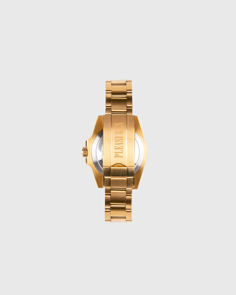 Pleasures - Anytime watch gold hulk green