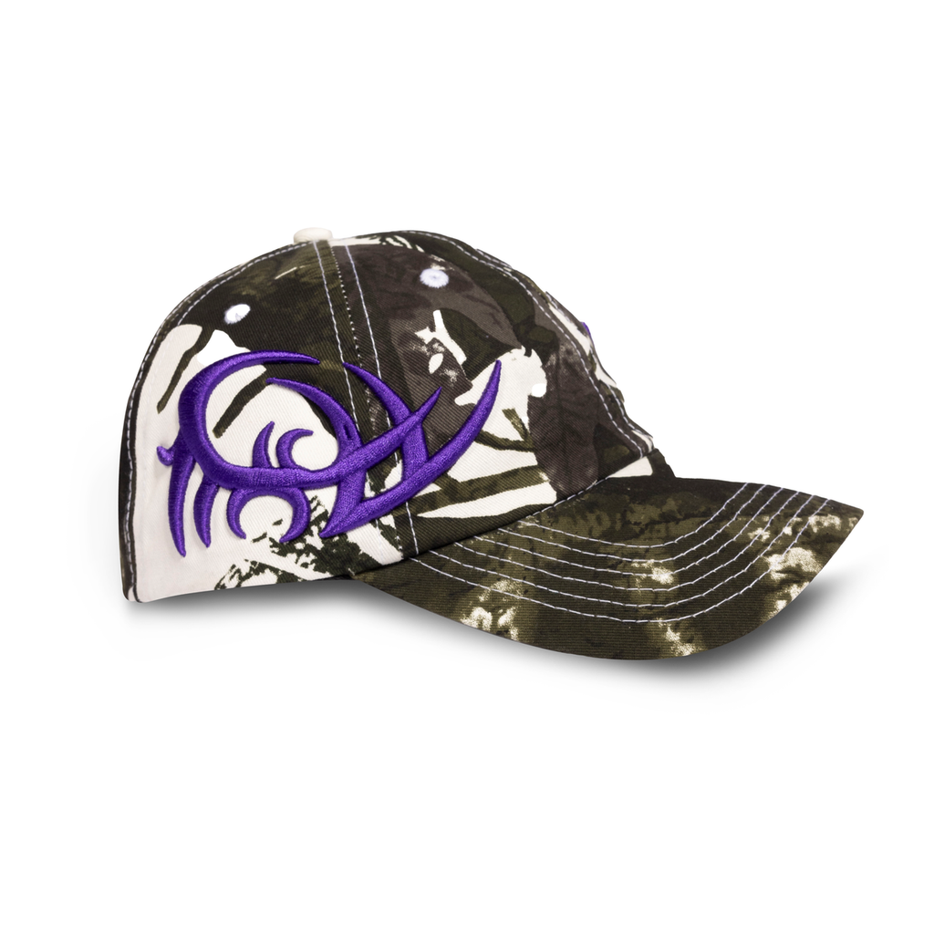 Pleasures - Snow Lean Camo strap back hat
