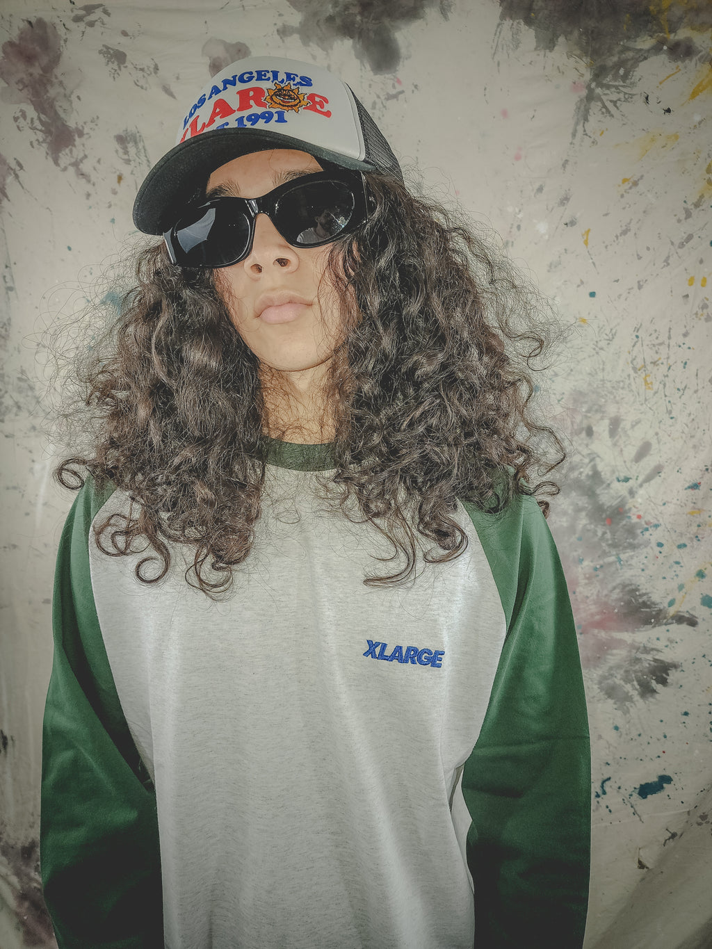 XLARGE ; Slanted og raglan L/s tshirt
