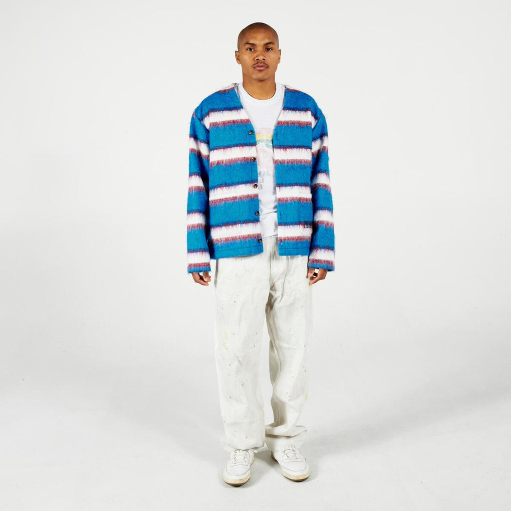 Pleasures - Stack Cardigan , blue