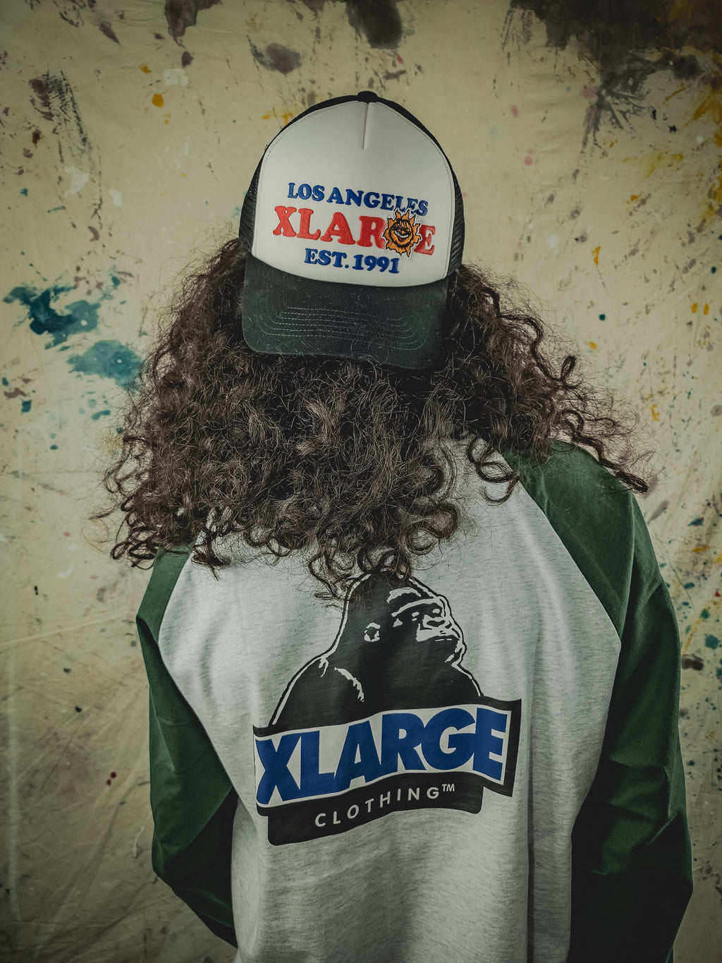 XLARGE ; Slanted og raglan L/s tshirt