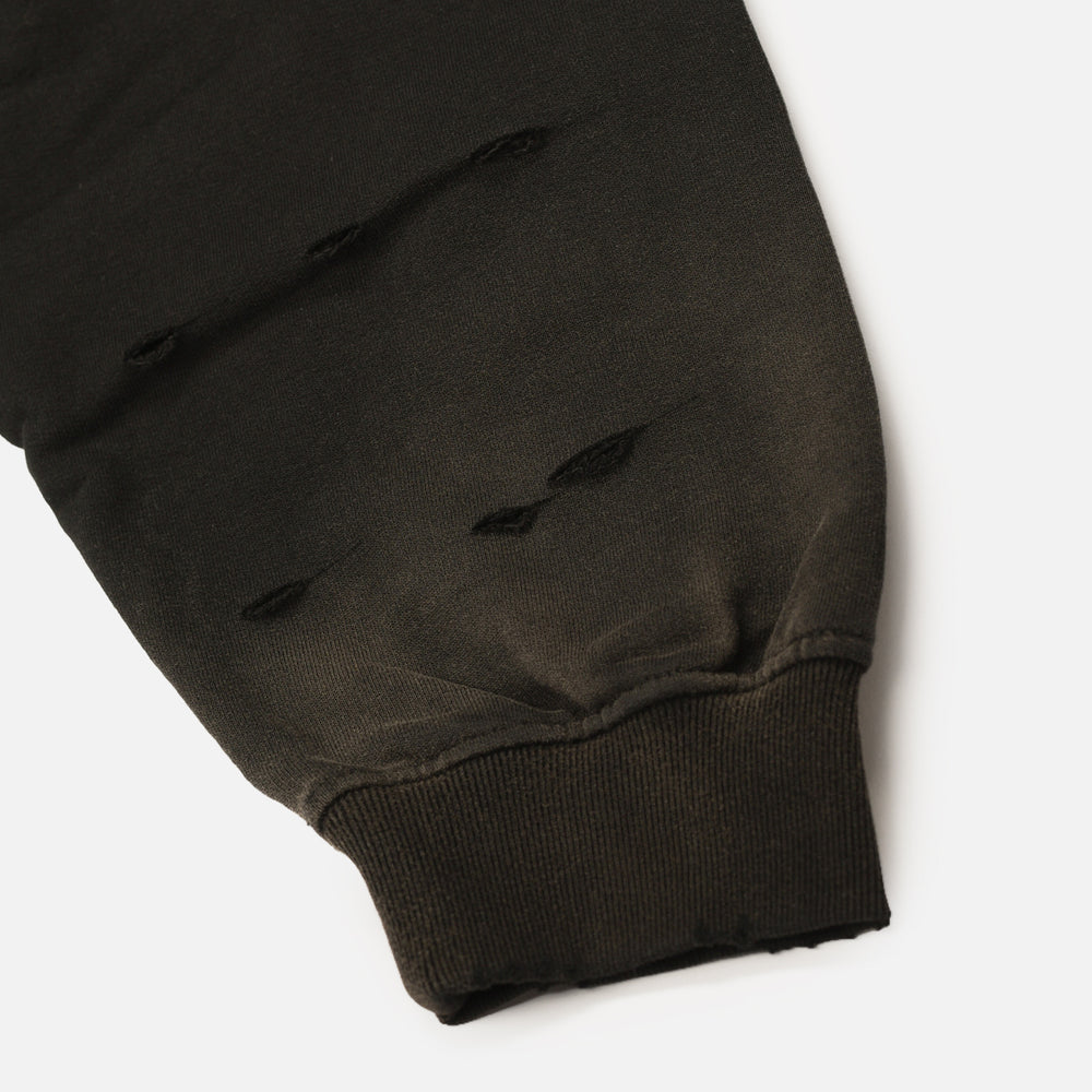 Glim - Dark Mage Hoodie - Trashed Black