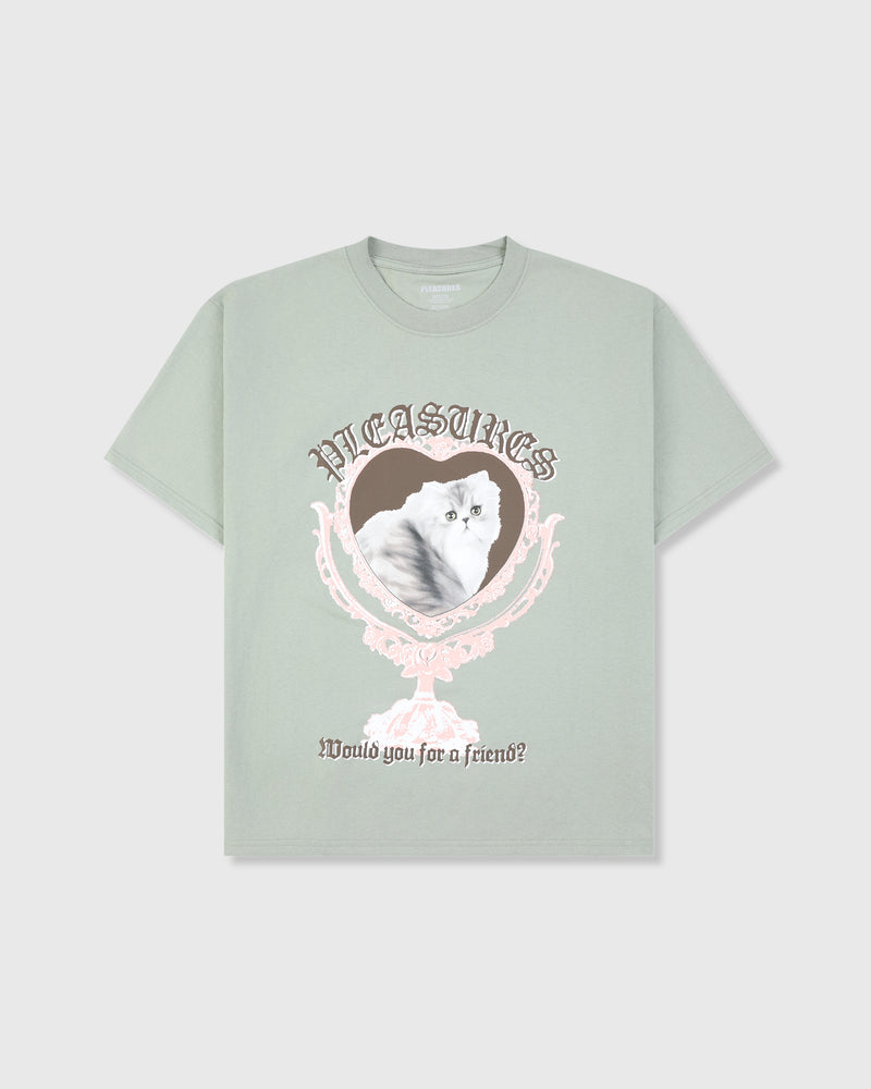 Pleasures - Mirror t-shirt , desert green