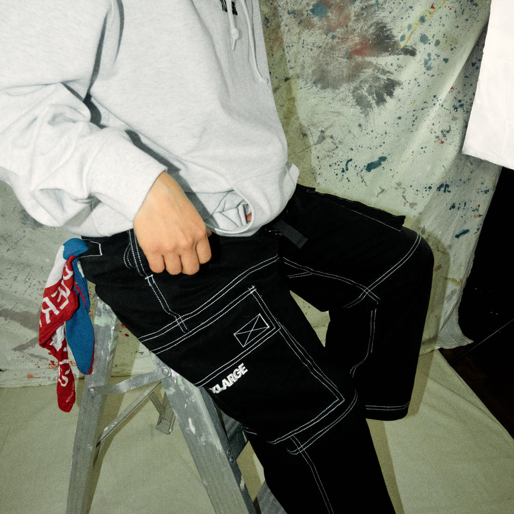 XLARGE ; Resort cargo pants black