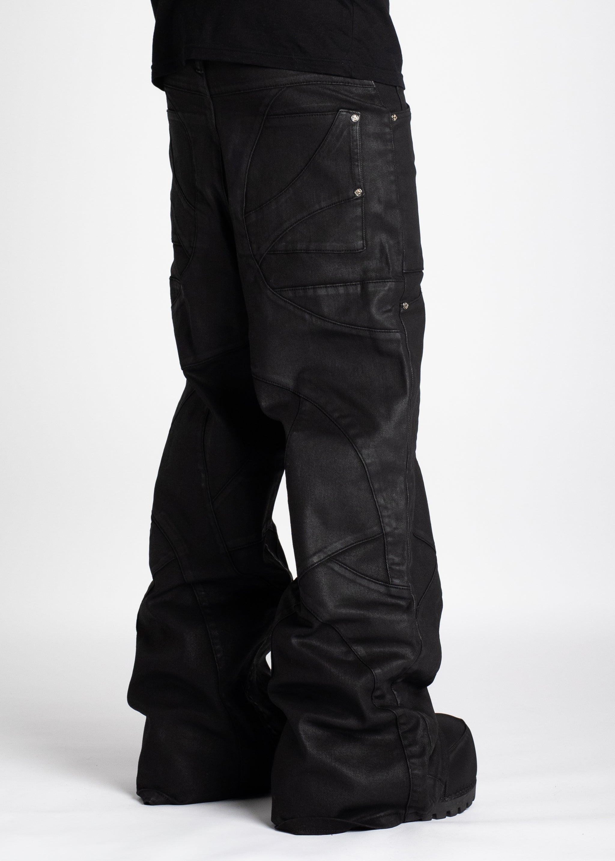 Guapi - Celtics waxed denim black