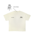 Paint ; Canoe tee,  cream