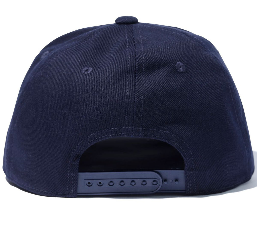 Xlarge - Round Logo Snapback Cap navy
