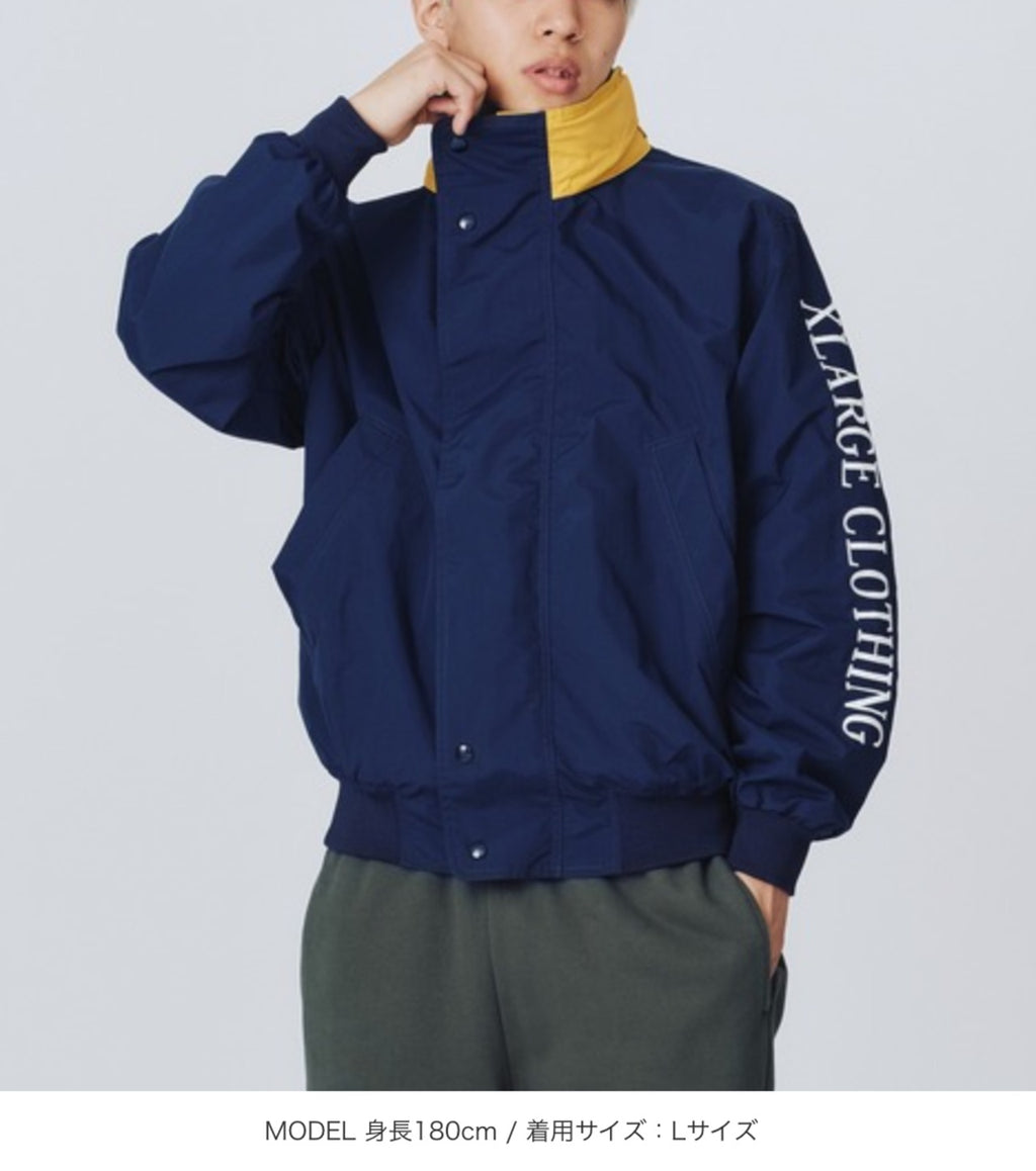 Xlarge - Nylon Sailing jacket navy blue