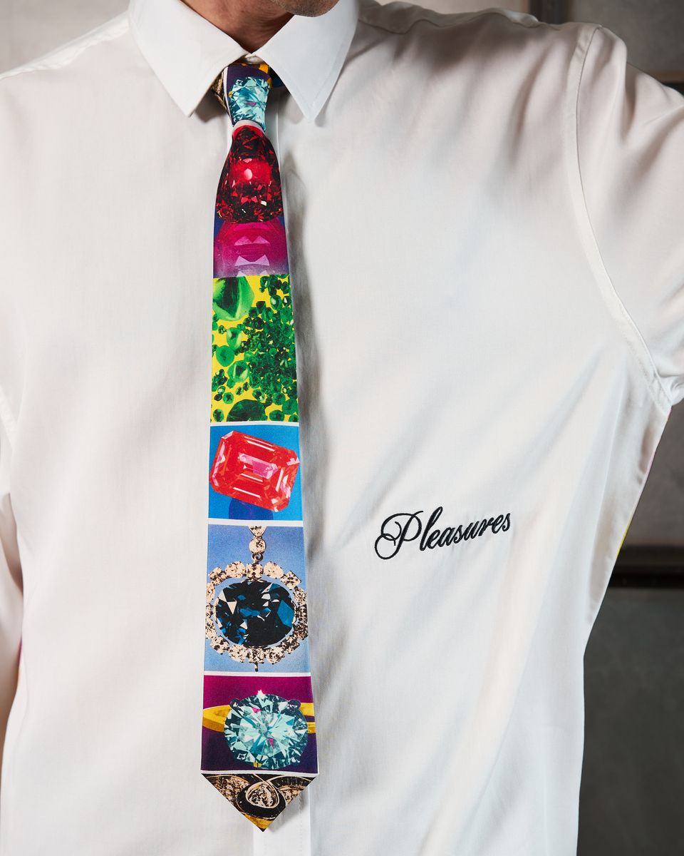 Pleasures - Jewel Necktie, multi color