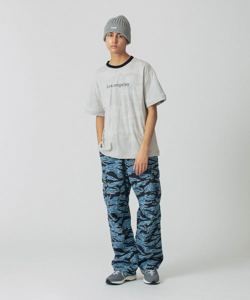XLARGE - Tiger camo cargo pants blue