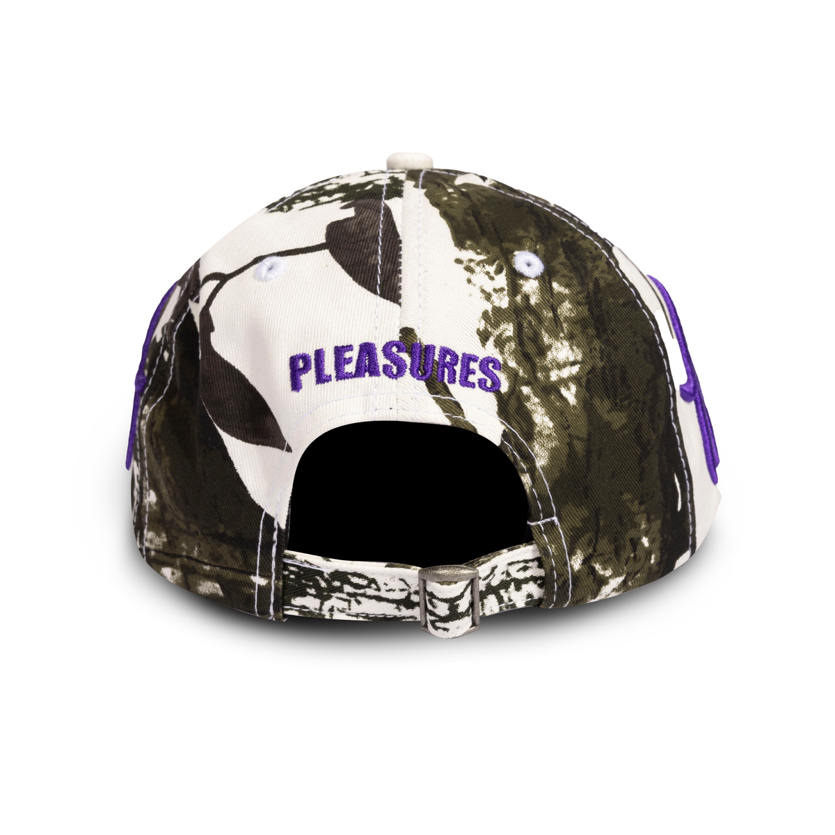 Pleasures - Snow Lean Camo strap back hat