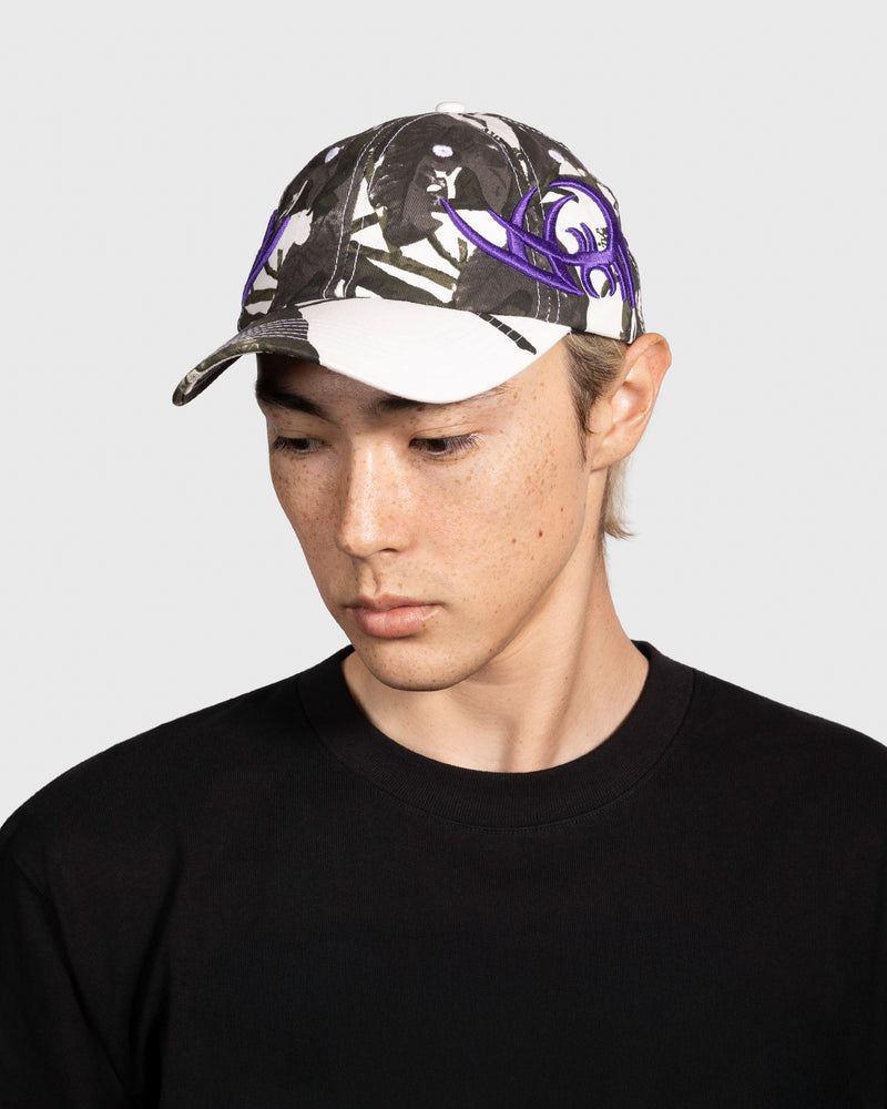 Pleasures - Snow Lean Camo strap back hat