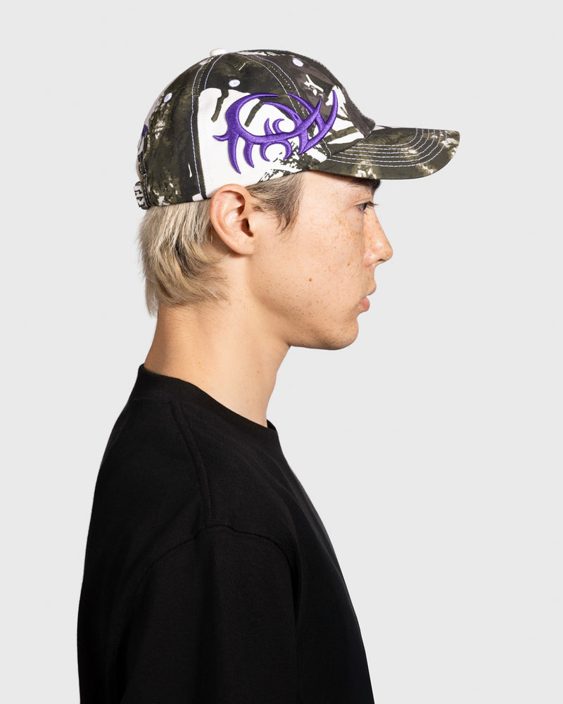 Pleasures - Snow Lean Camo strap back hat