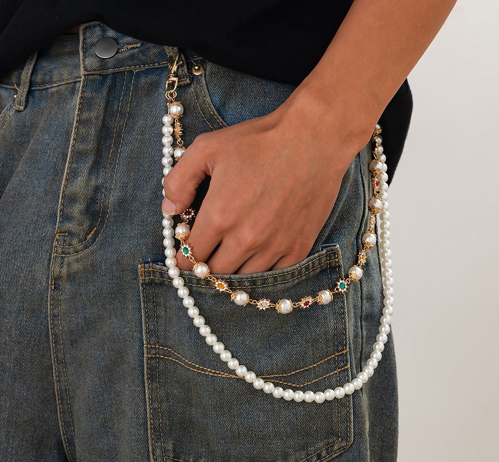 Kleep - lit pearl jeans chain