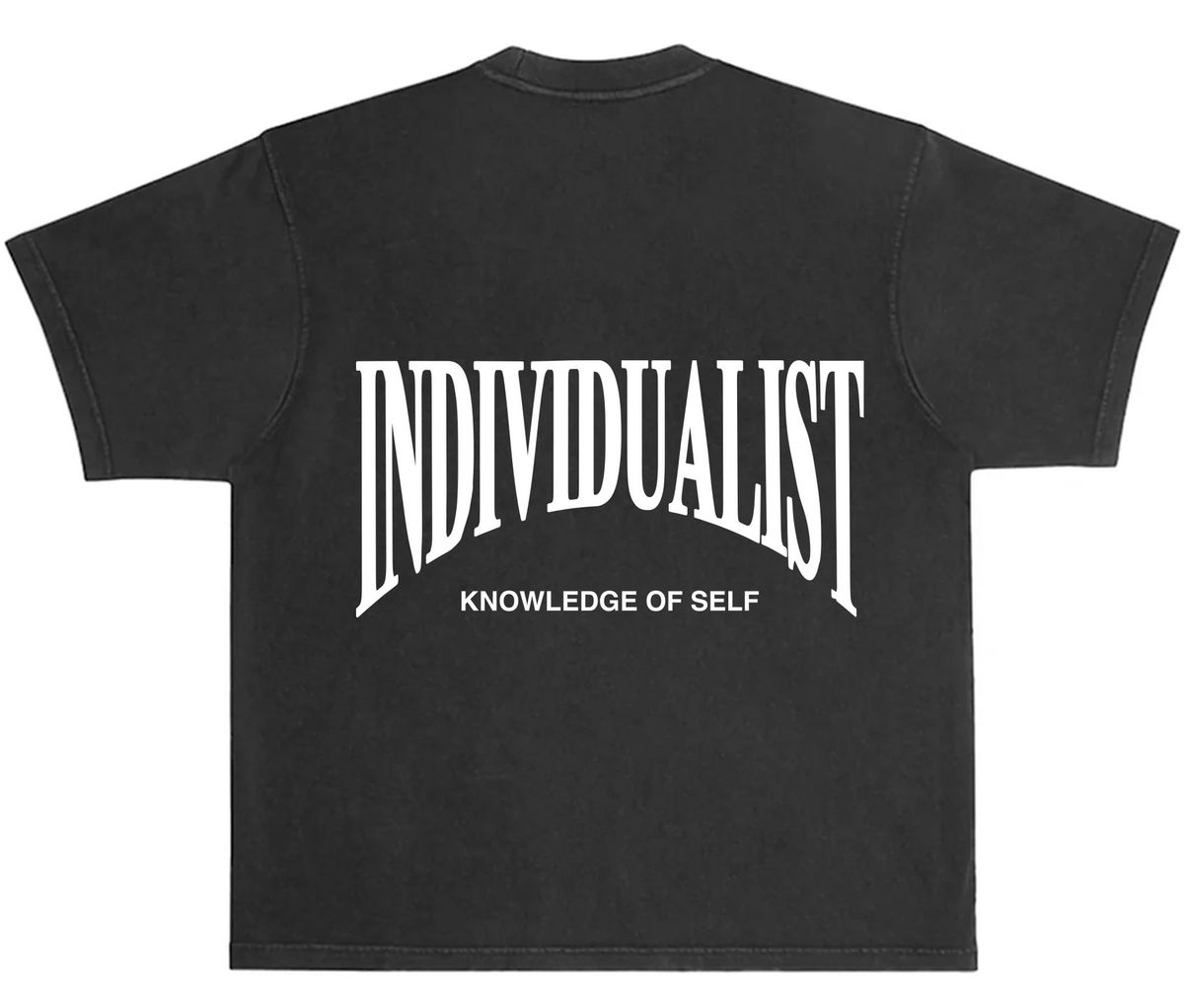 Individualist - Everlasting Vintage  black tshirt