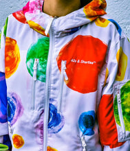 Load image into Gallery viewer, 40s &amp; Shorties - Water resistant Reversible water color jacket , multi / black
