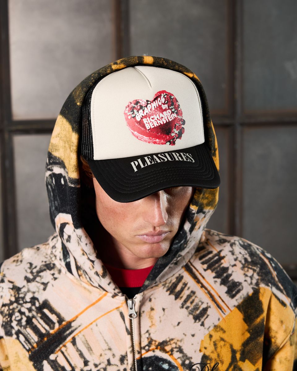 Pleasures - Cake trucker hat black