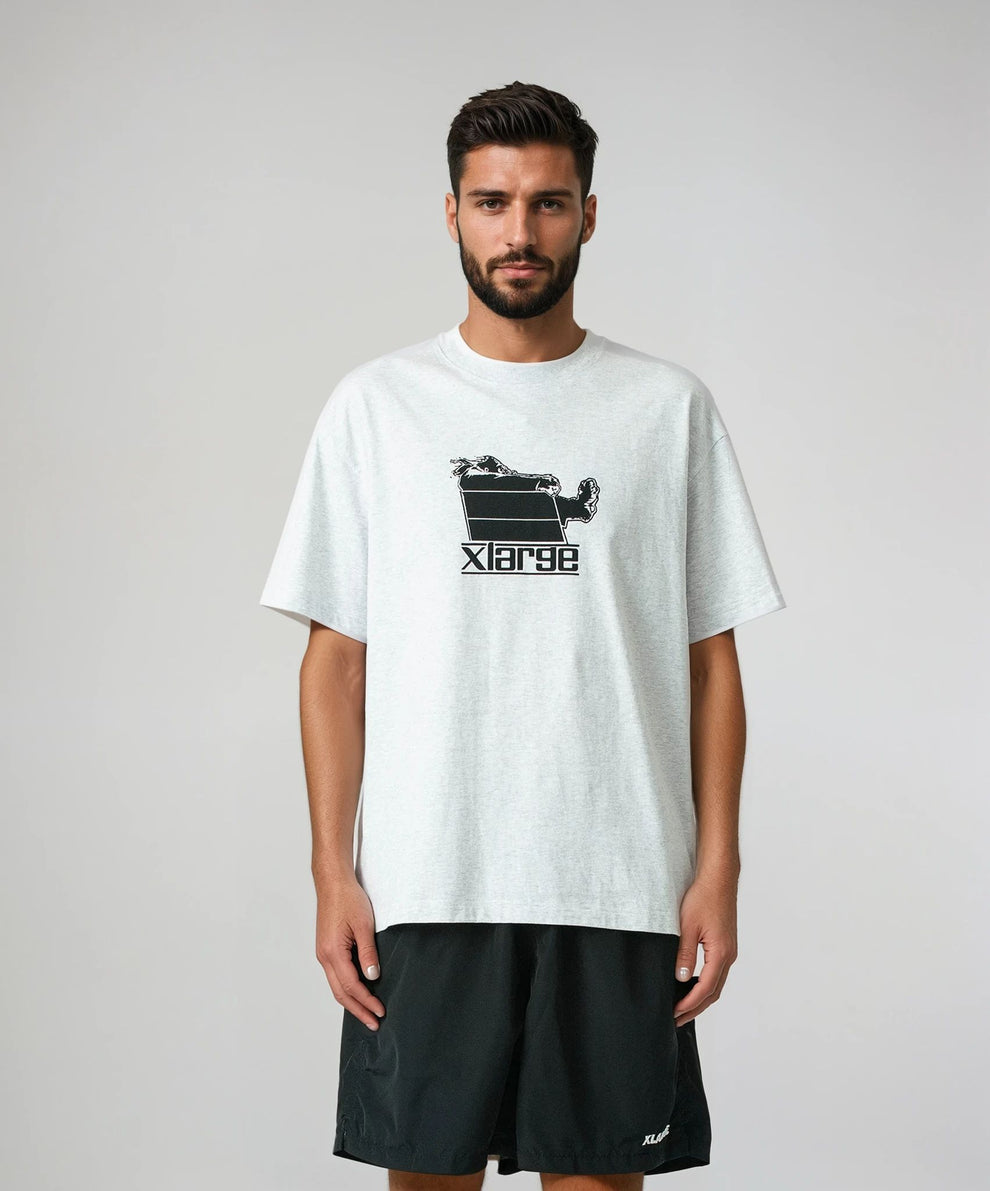 Xlarge - Wind pressure ss tshirt white