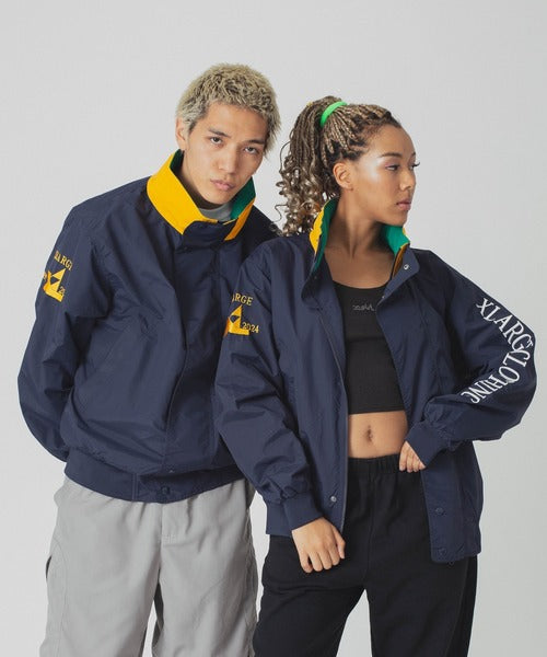 Xlarge - Nylon Sailing jacket navy blue