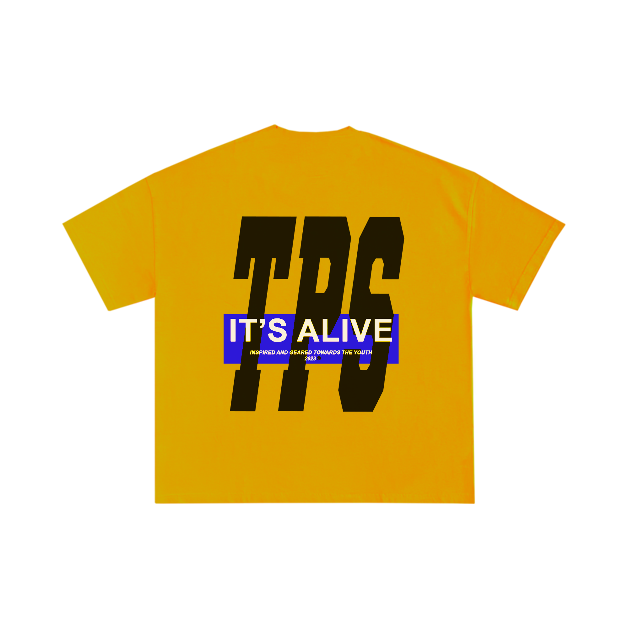 Paint ; Monster tee tangerine
