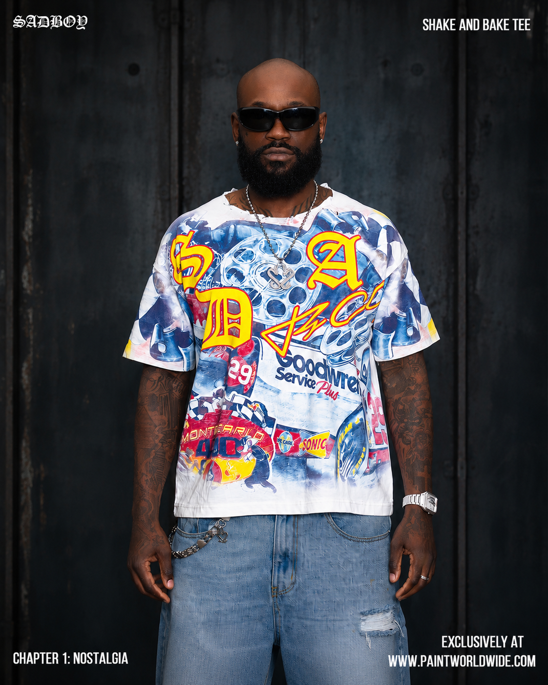 Sadboy Saga - Shake & Bake tshirt