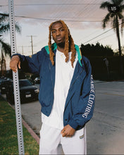 Load image into Gallery viewer, Xlarge - Nylon Sailing jacket navy blue
