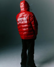 Load image into Gallery viewer, Section 8 - Red spiked puffer jacket
