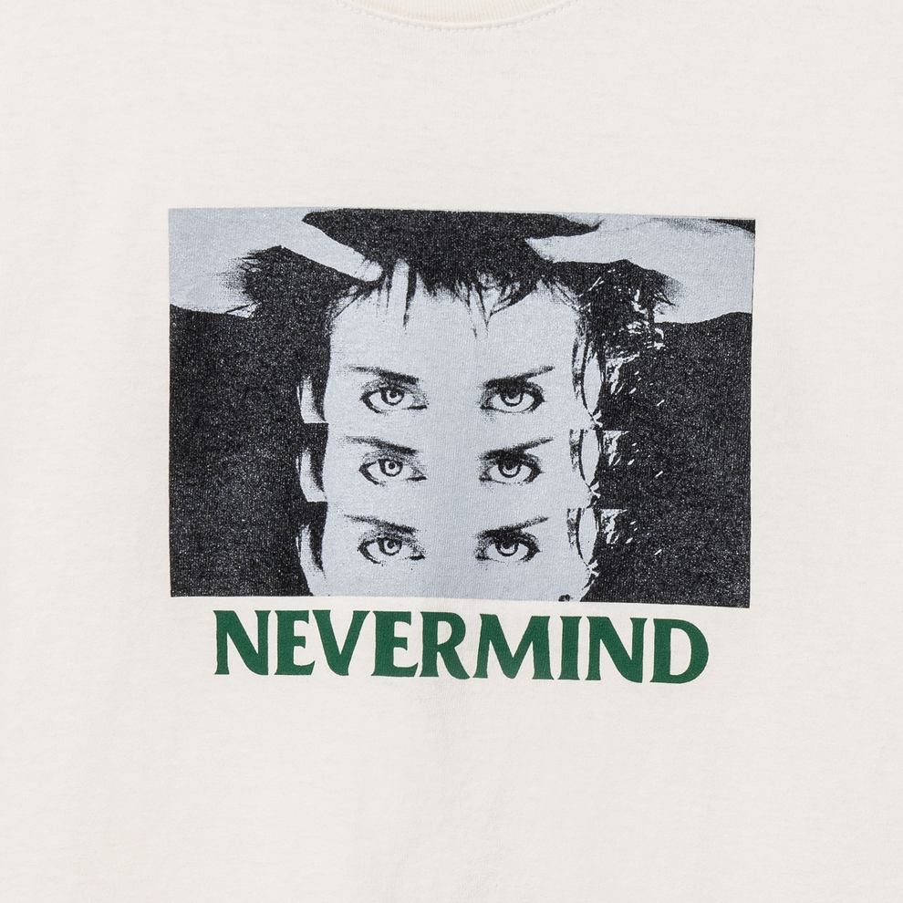 Nevermind Earth - Eyes tshirt,  cream