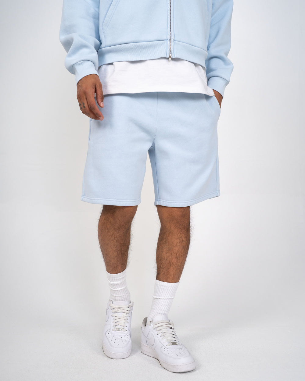 Eptm : Vintage shorts sky blue