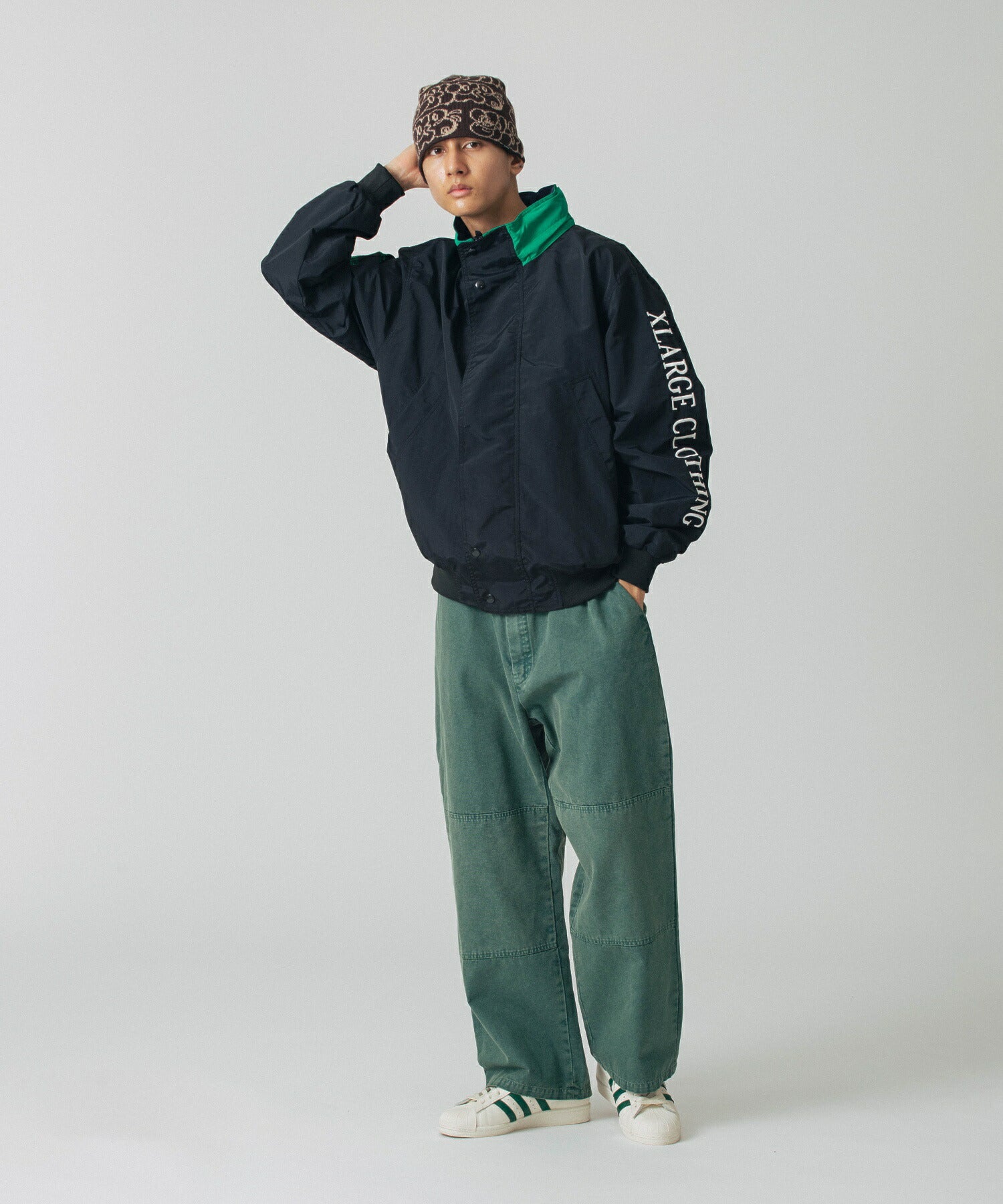 Xlarge - Nylon Sailing jacket black