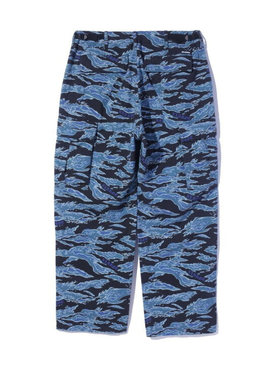 XLARGE - Tiger camo cargo pants blue