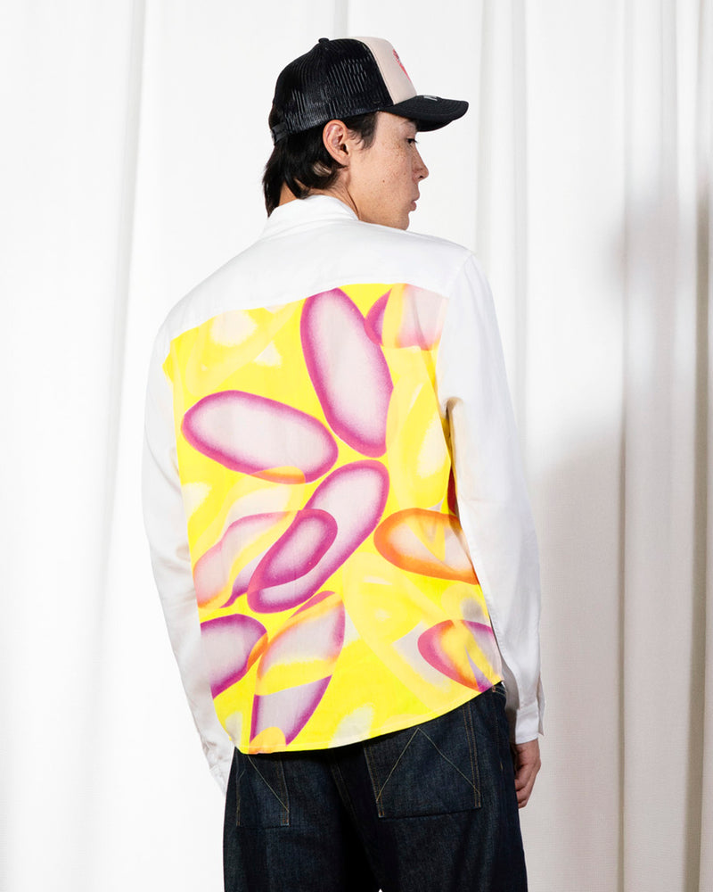 Pleasures - Pilule button up shirt white