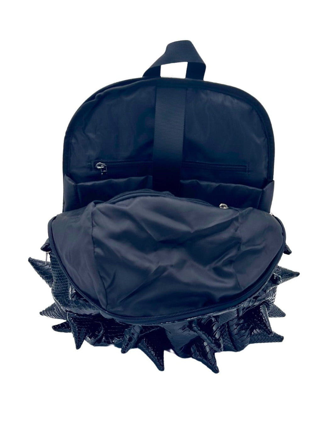 Mad Pax - Black out spiked back pack