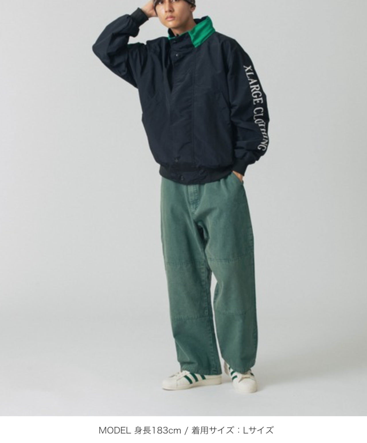 Xlarge - Nylon Sailing jacket black