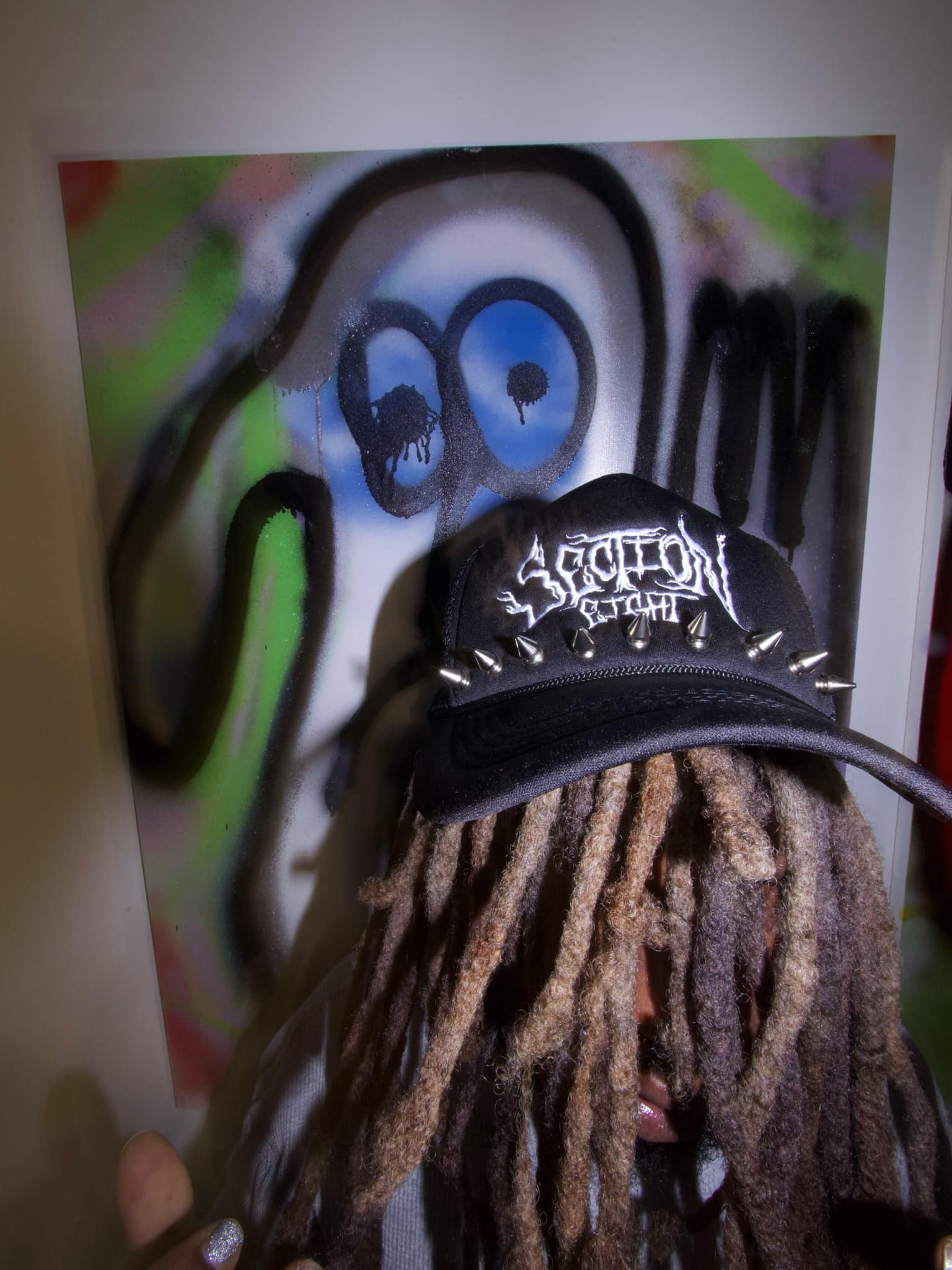 Section 8 - Spike trucker hat blk