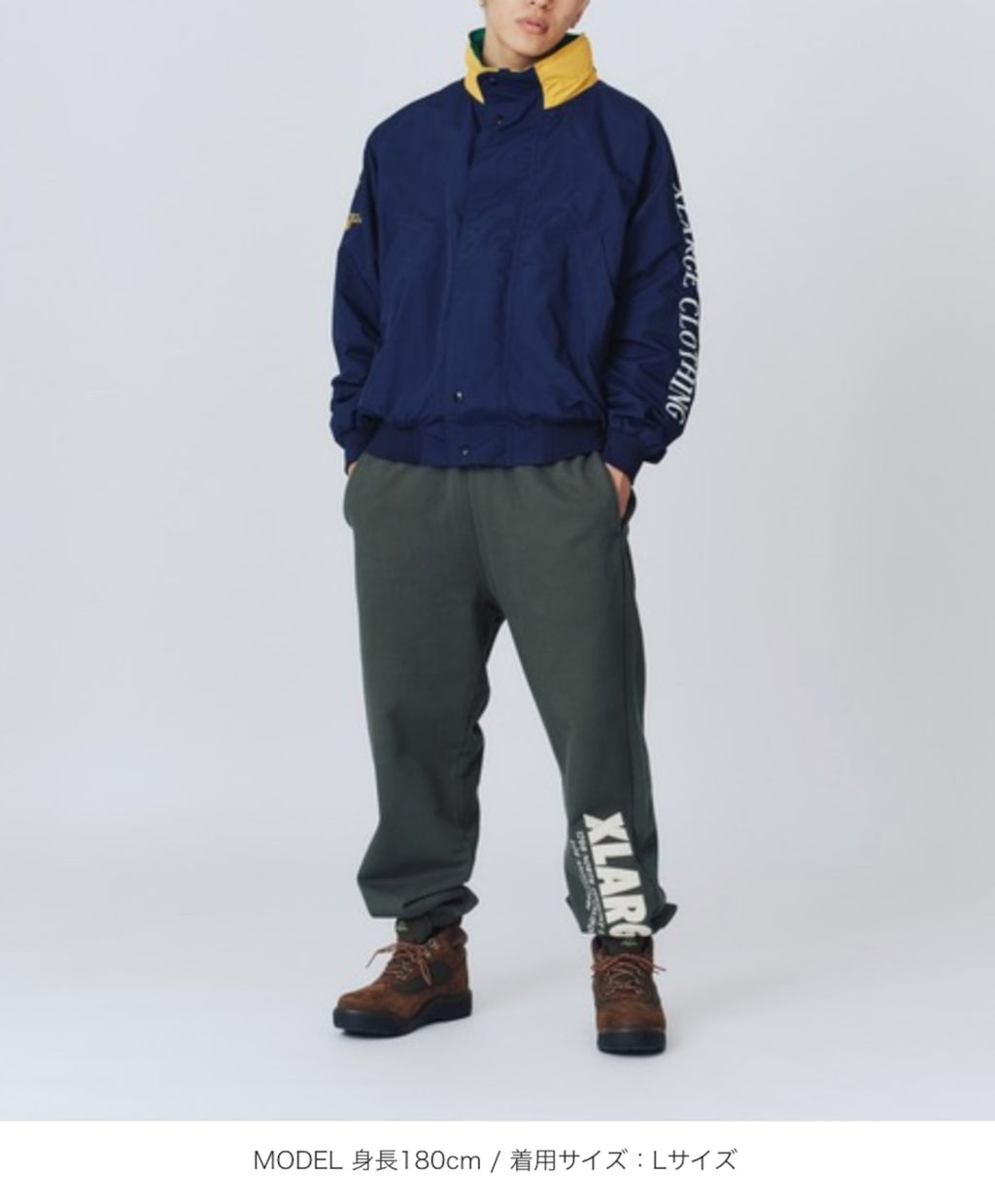 Xlarge - Nylon Sailing jacket navy blue