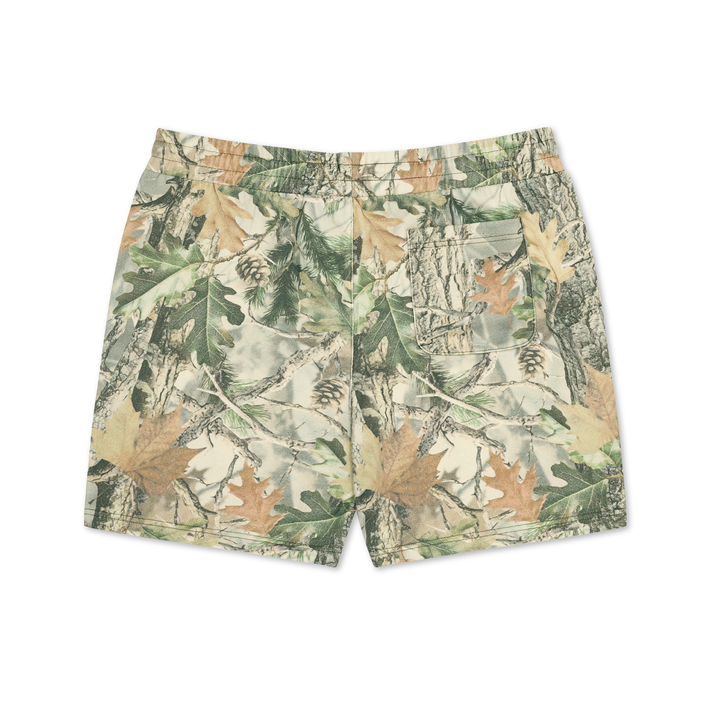 Cotton Collective - Vintage Wood camo volley shorts