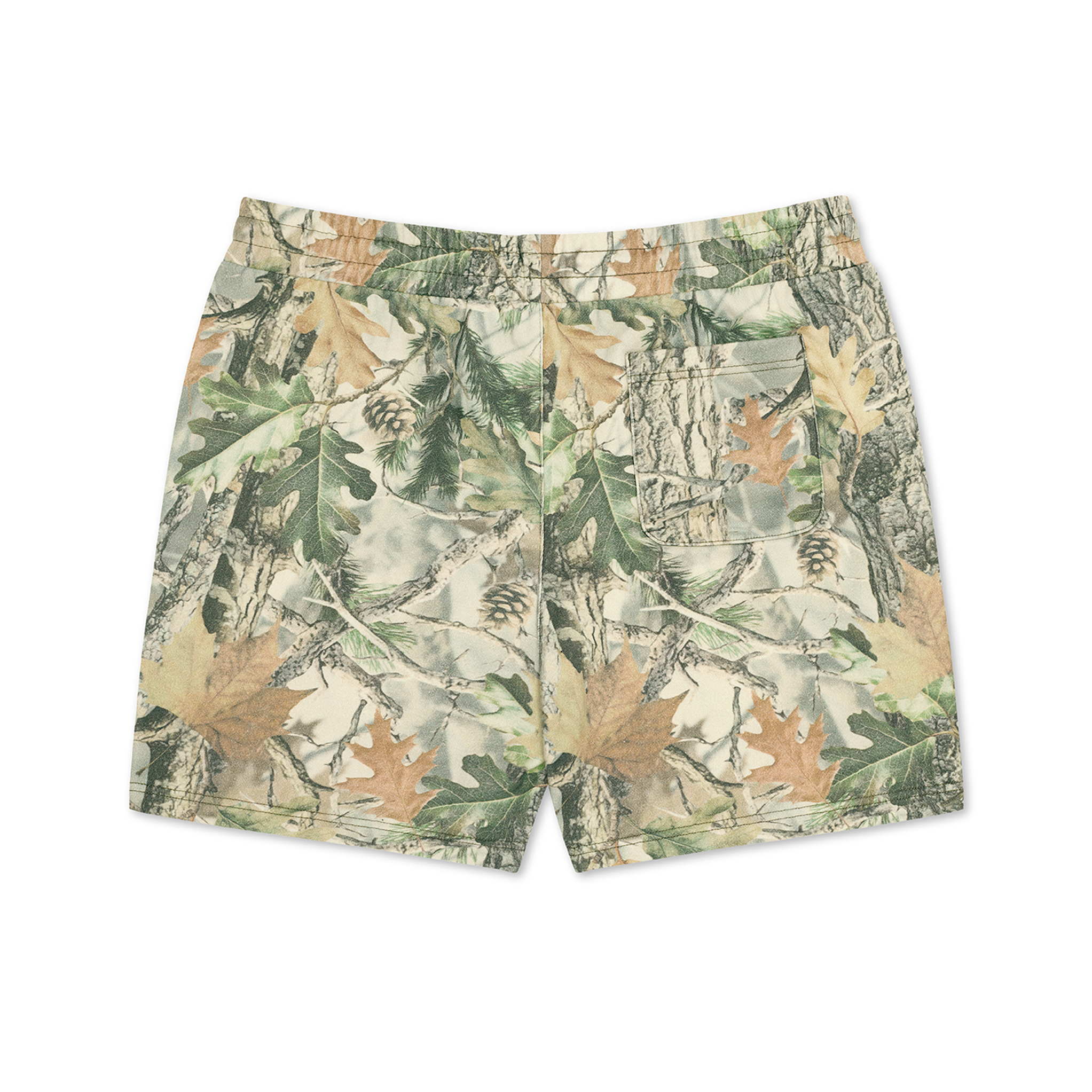 Cotton Collective - Vintage Wood camo volley shorts