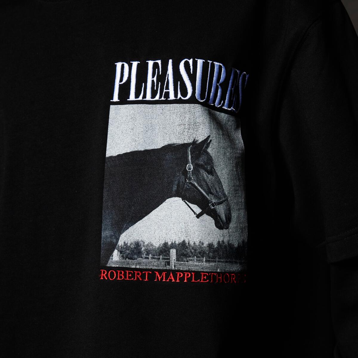 Pleasures - Horses Layered long sleeve - black