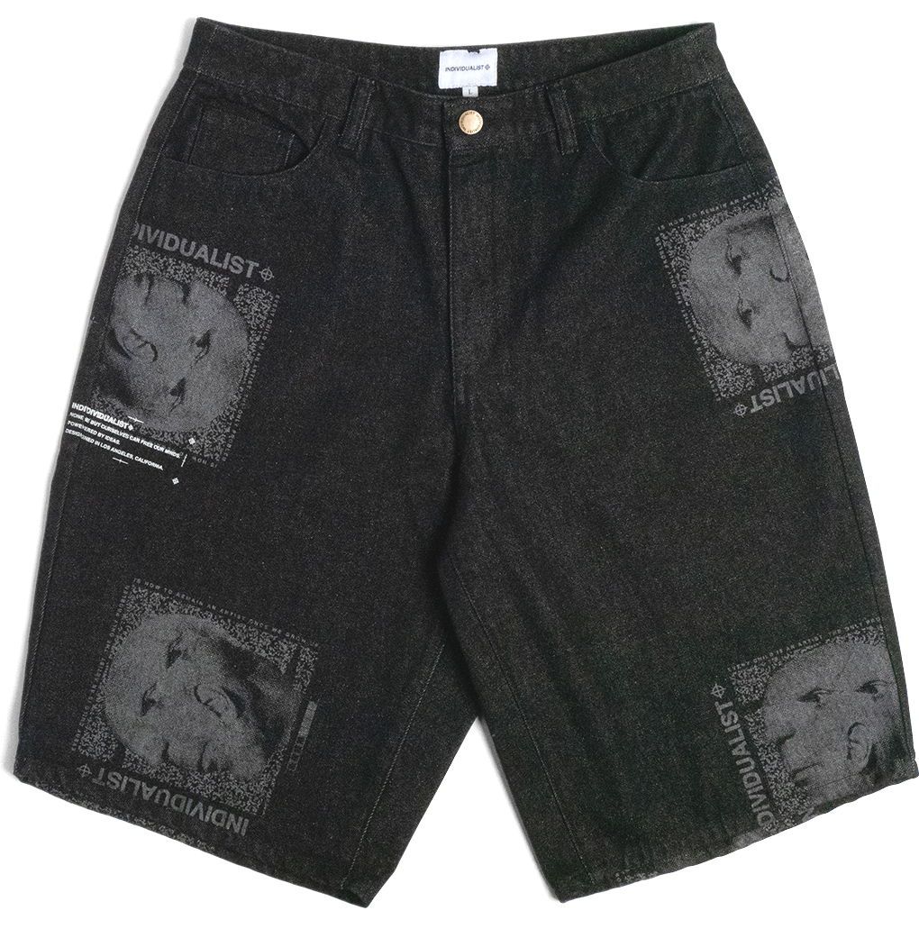 Individualist ; Big boy Picasso jorts black