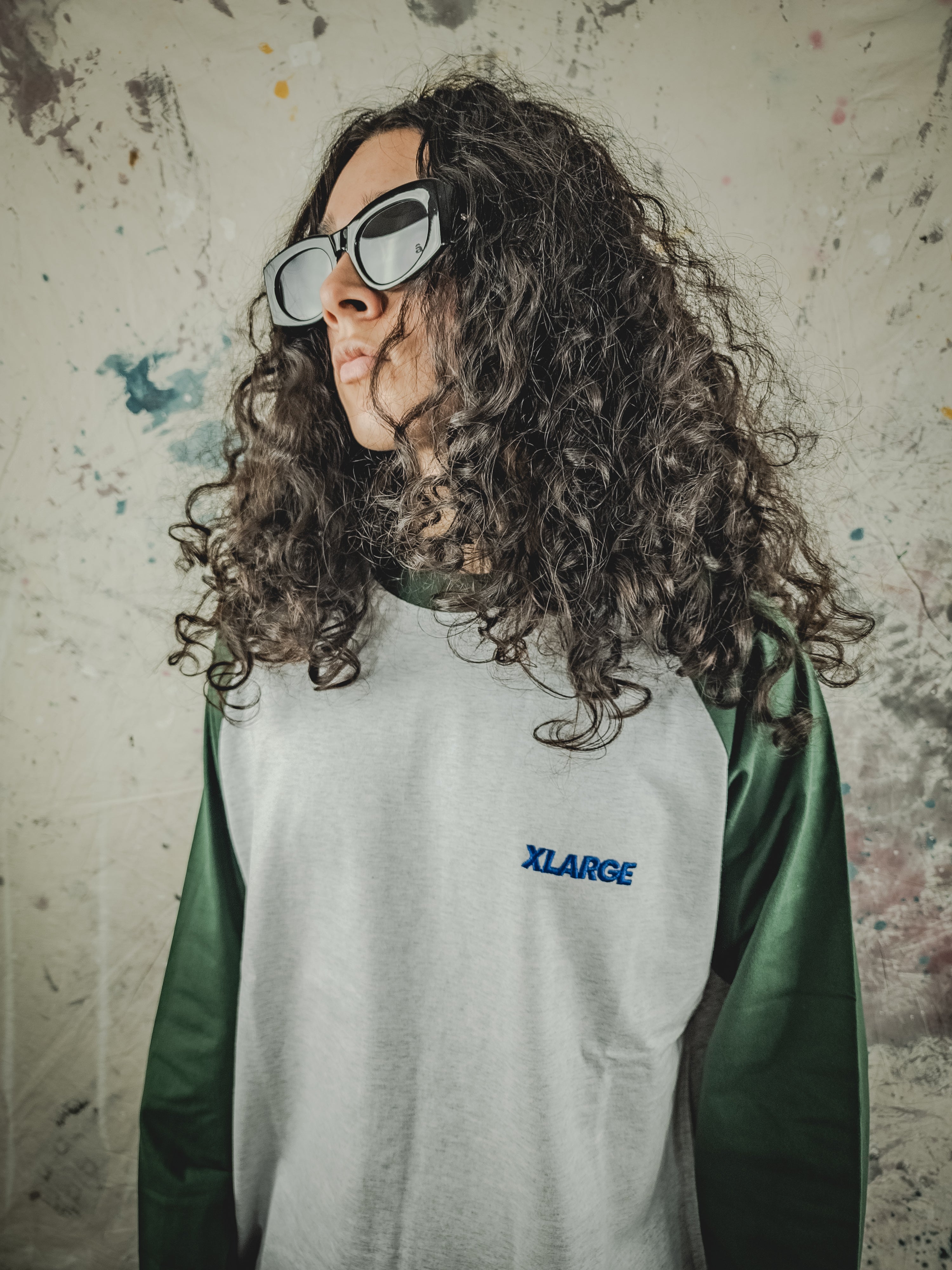 XLARGE ; Slanted og raglan L/s tshirt