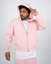 Load image into Gallery viewer, Eptm : Vintage zip up hoodie pink
