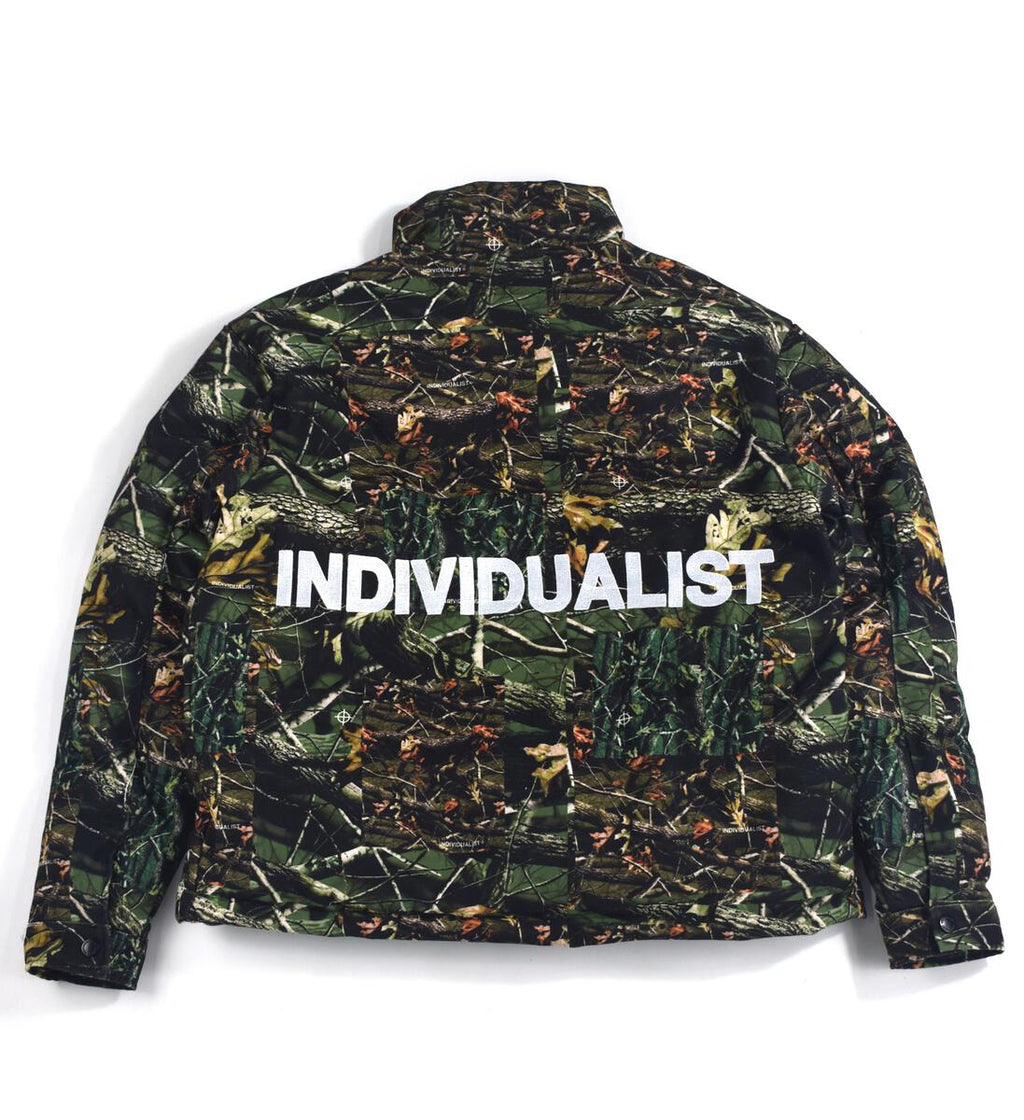 Individualist ; Bubble duckcanvas jacket - camo