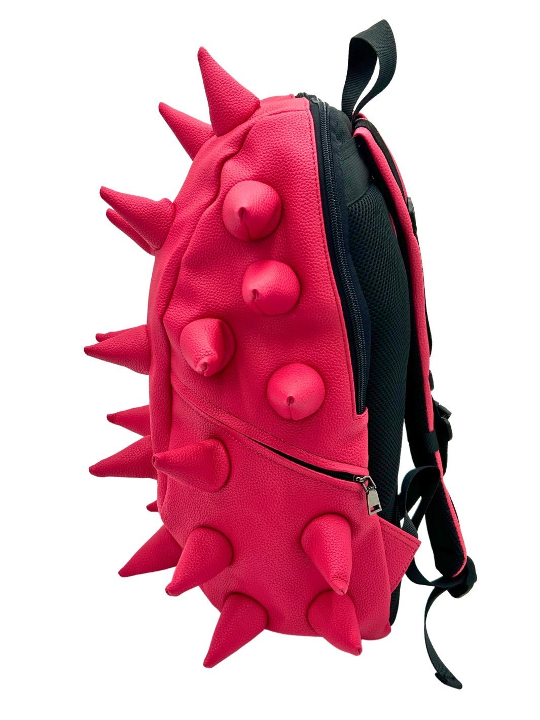 Mad Pax - Think pink spiked backpack